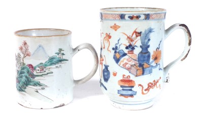 Lot 152 - Two Chinese tankards