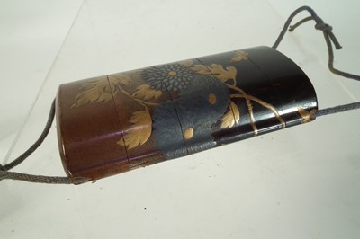 Lot 156 - Japanese lacquer five case inro