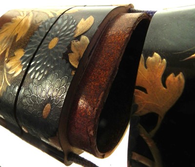 Lot 156 - Japanese lacquer five case inro