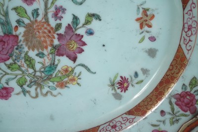 Lot 146 - Chinese oval meat plate