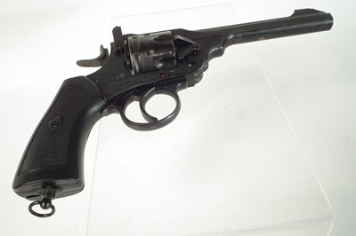 Lot 503 - Webley 4.5mm CO2 air pistol revolver