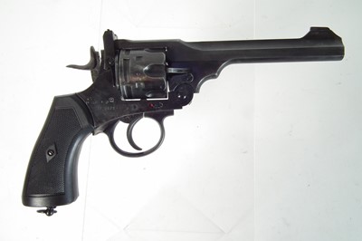 Lot 503 - Webley 4.5mm CO2 air pistol revolver