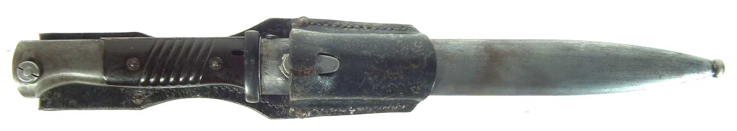 Lot 88 - German Mauser K98 S.84/98 WWII bayonet