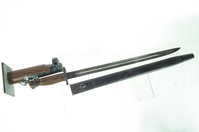 Lot 97 - Wilkinson 1907 pattern SMLE Lee Enfield bayonet