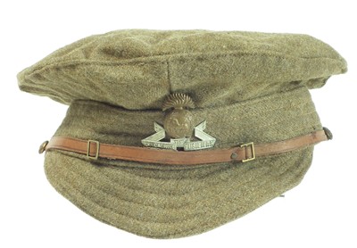 Lot 160 - WWI Lancashire Fusiliers 1917 pattern Trench Cap