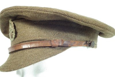 Lot 150 - WWI Lancashire 1917 pattern Trench Cap