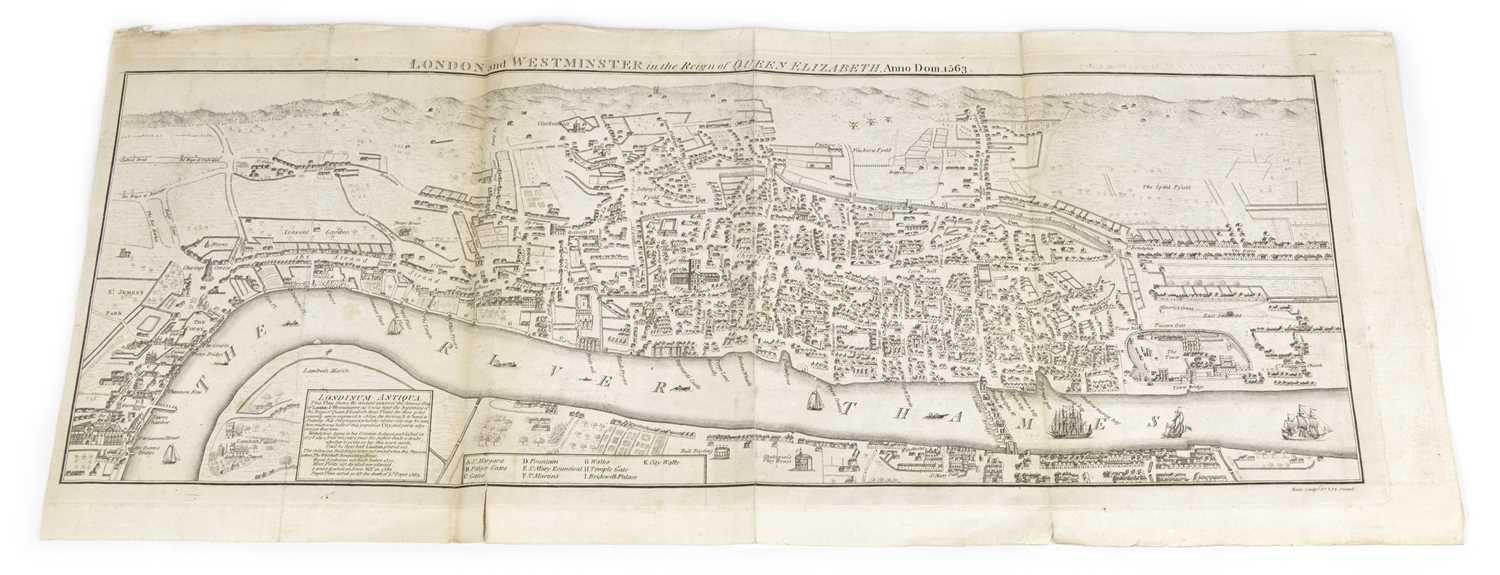 Lot 53 - Wallis (John) London and Westminster in the Reign of Queen Elizabeth Anno Dom. 1563.