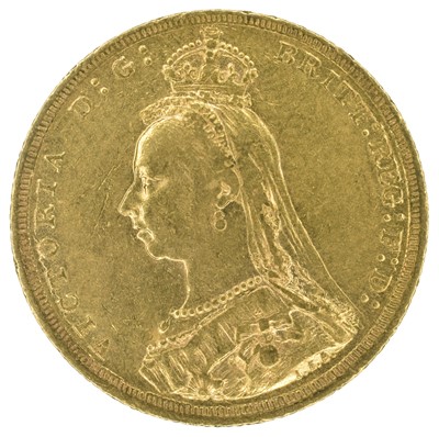 Lot 25 - Queen Victoria, Sovereign, 1889, Sydney Mint.