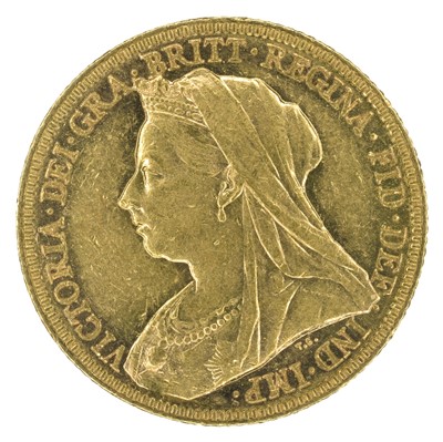 Lot 26 - Queen Victoria, Sovereign, 1896, Melbourne Mint.