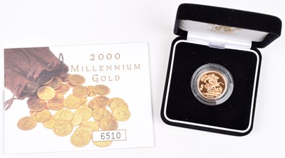 Lot 65 - 2000 Royal Mint, Proof Sovereign.