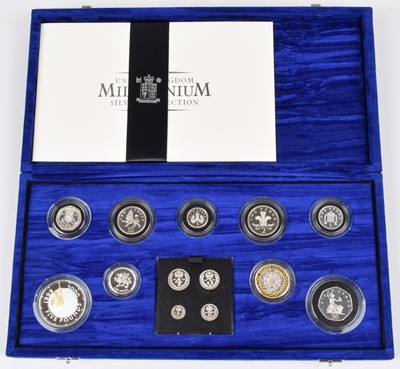 Lot 67 - The Royal Mint United Kingdom Millennium Silver Collection.