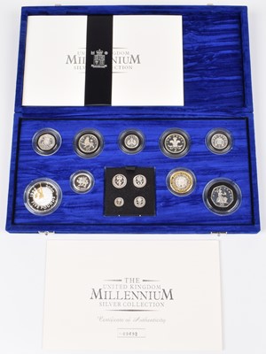 Lot 67 - The Royal Mint United Kingdom Millennium Silver Collection.
