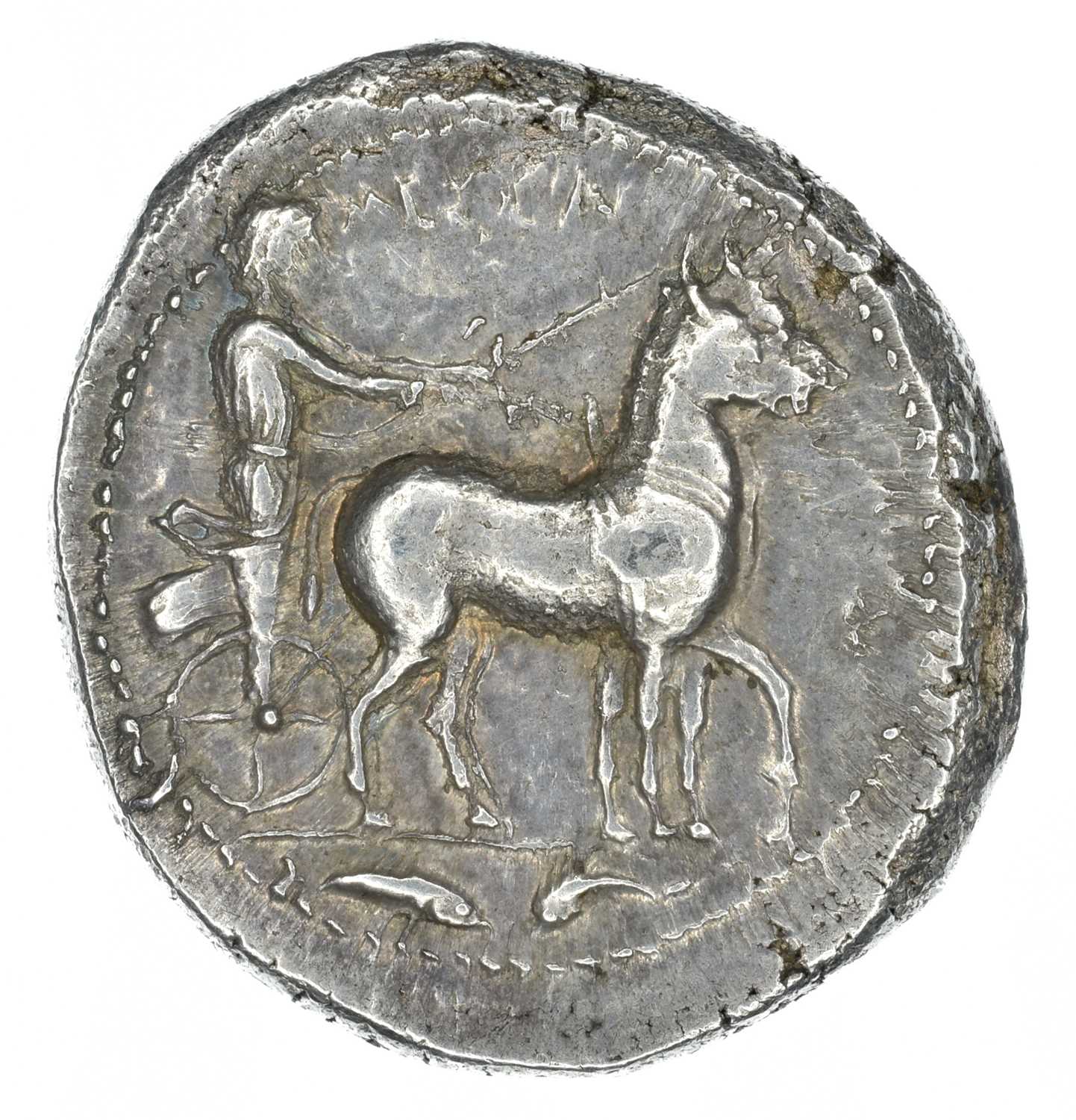 Lot 2 - Sicily, Messana, silver tetradrachm.