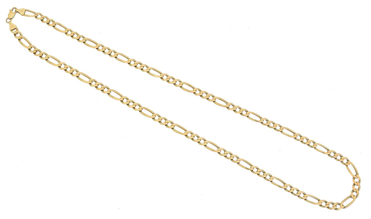Lot 59 - A 9ct gold chain necklace
