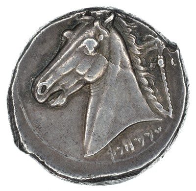 Lot 3 - Sicily, Siculo-Punic (c. 320-300 BC), Silver Tetradrachm