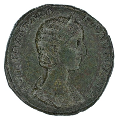 Lot 4 - Julia Mamaea, Sestertius, Rome, AD 222-235.
