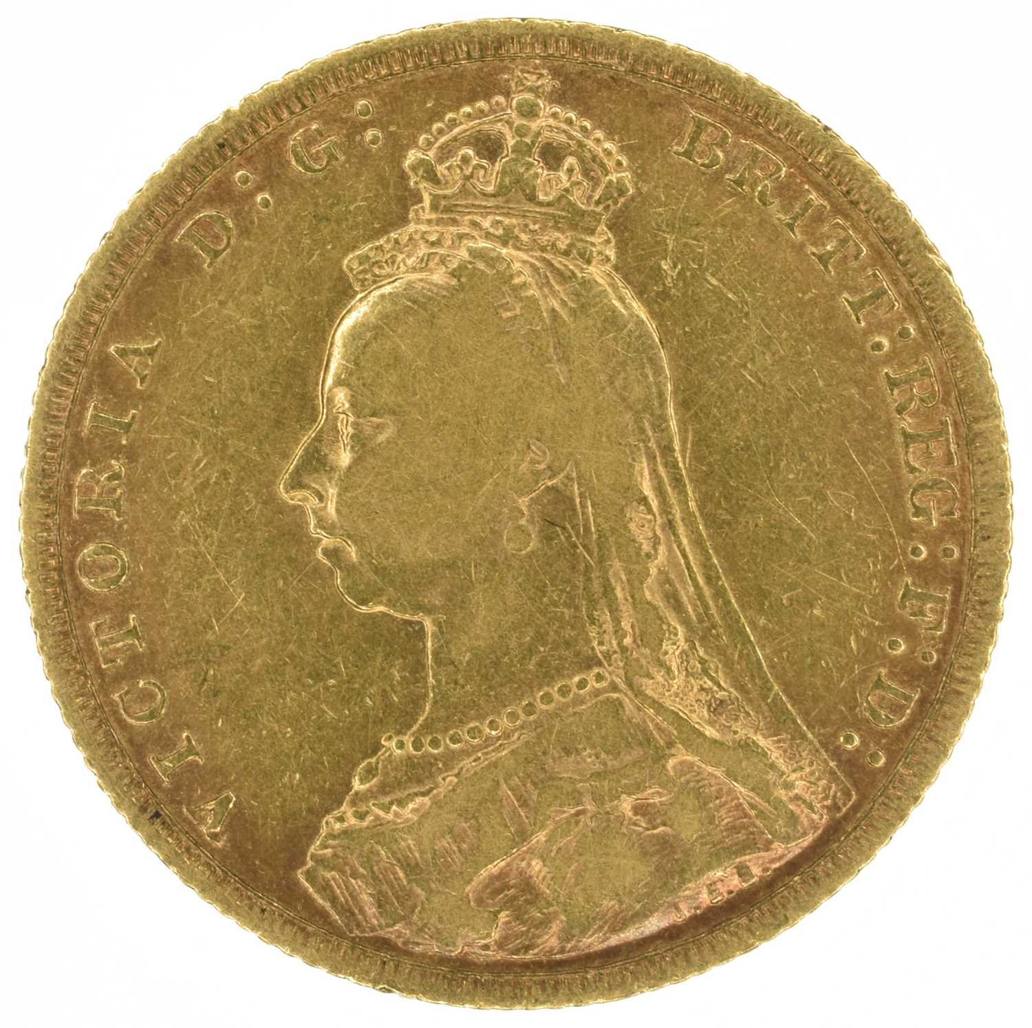 Lot 11 - Queen Victoria, Sovereign, 1889.
