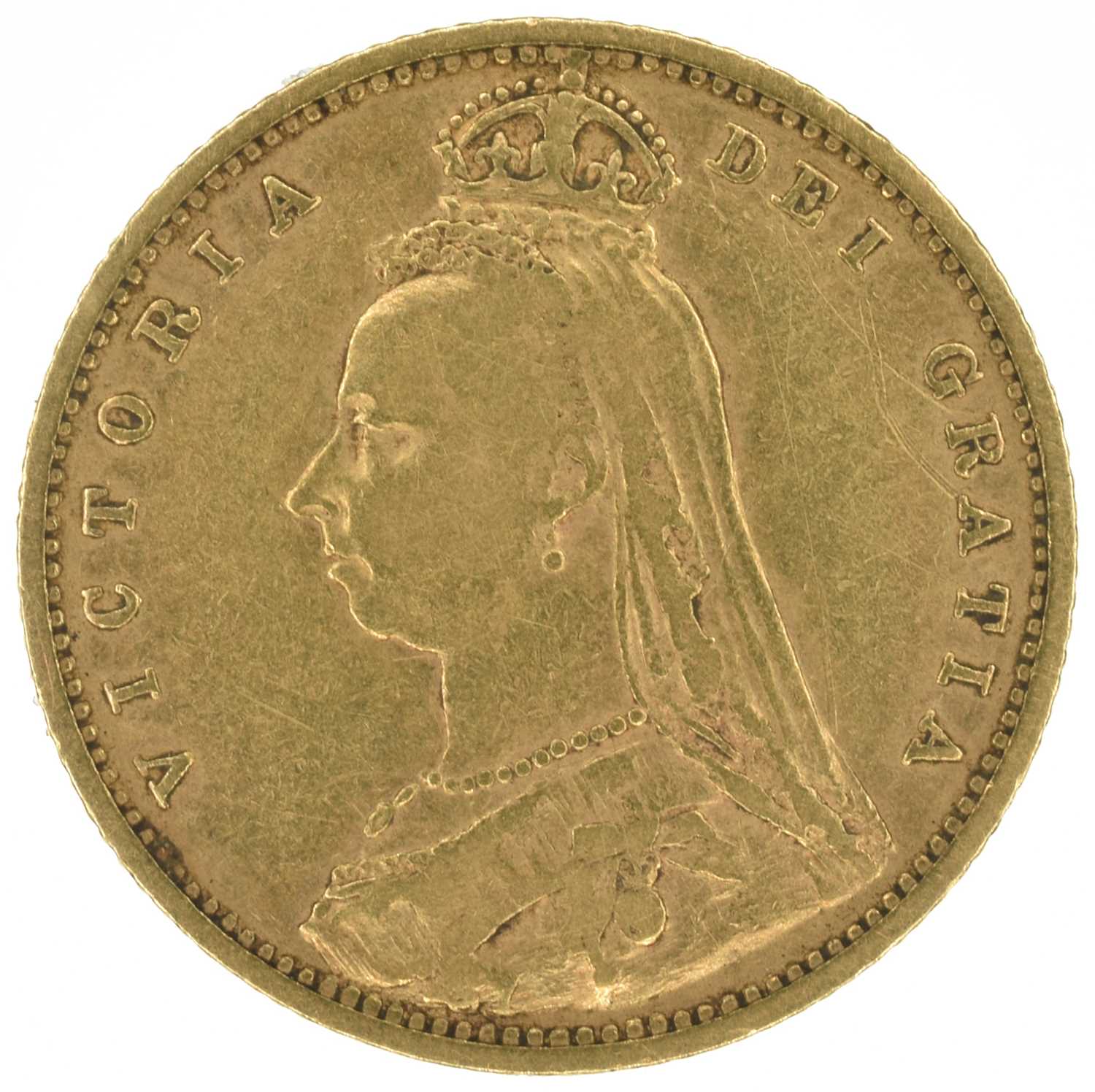 Lot 12 - Two Queen Victoria, Half-Sovereigns, 1892 (2).