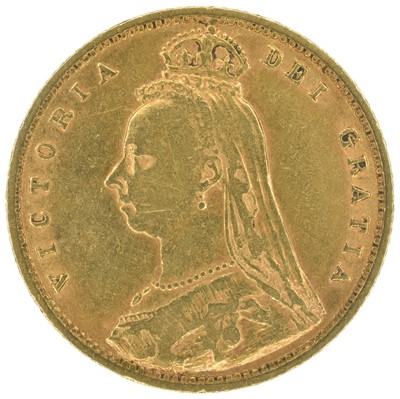 Lot 12 - Two Queen Victoria, Half-Sovereigns, 1892 (2).