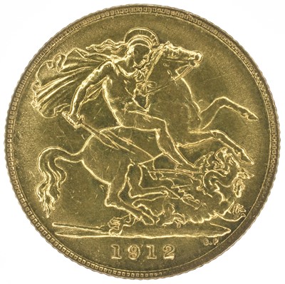 Lot 33 - Two King George V, Half-Sovereigns, 1912 (2).