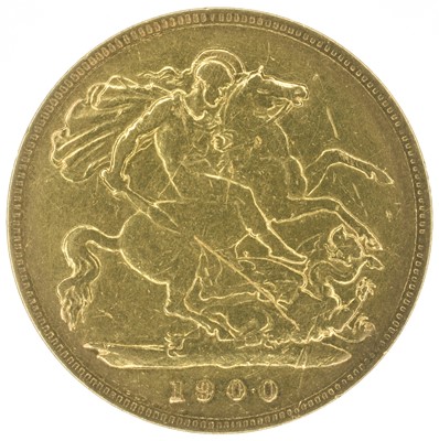 Lot 14 - Two Queen Victoria, Half-Sovereigns, 1898 and 1900 (2).