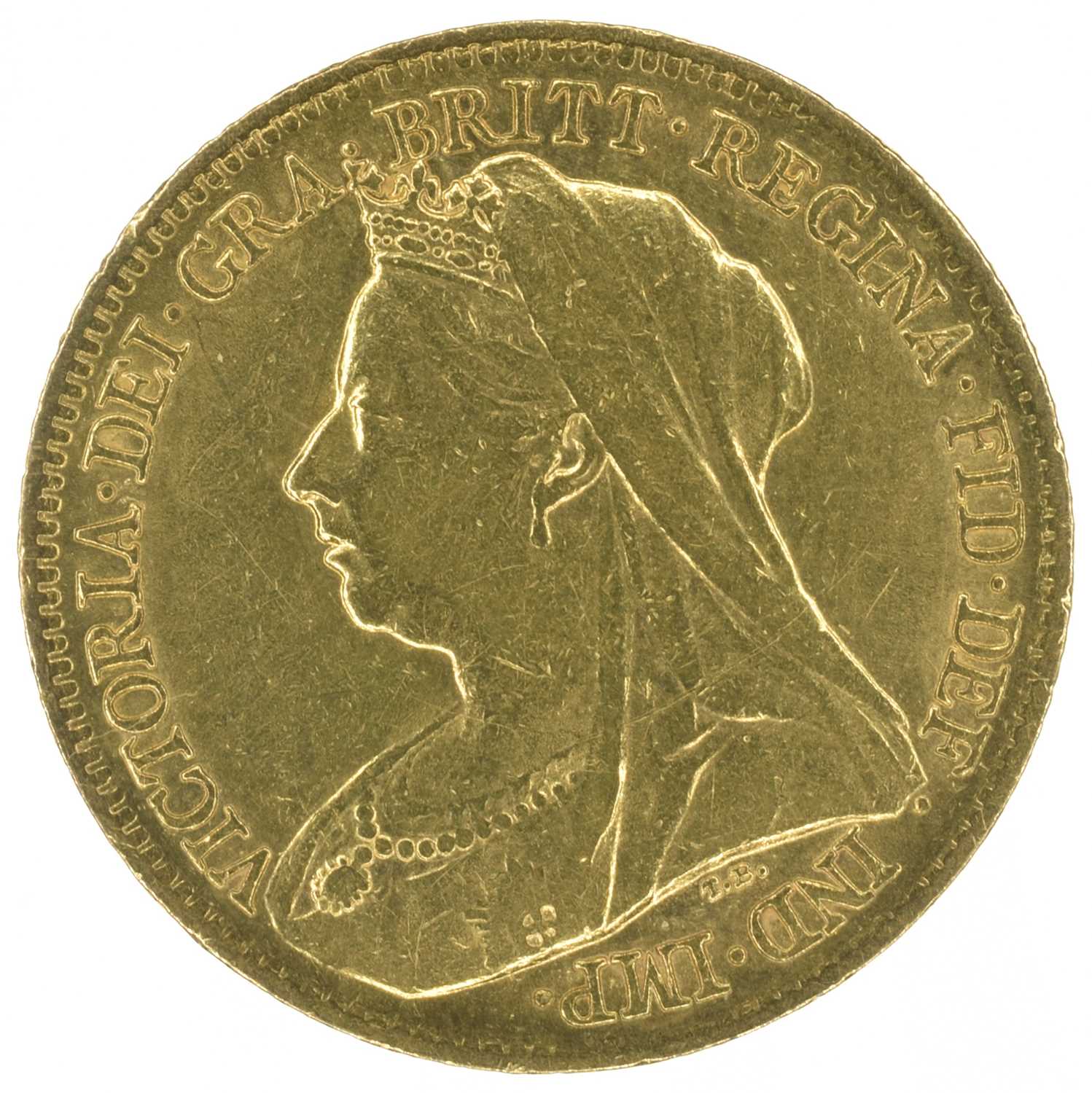 Lot 14 - Two Queen Victoria, Half-Sovereigns, 1898 and 1900 (2).