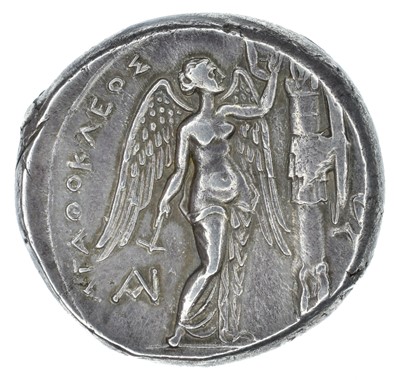 Lot 8 - Sicily, Syracuse, Agathokles (317-289 BC), AR Tetradrachm.