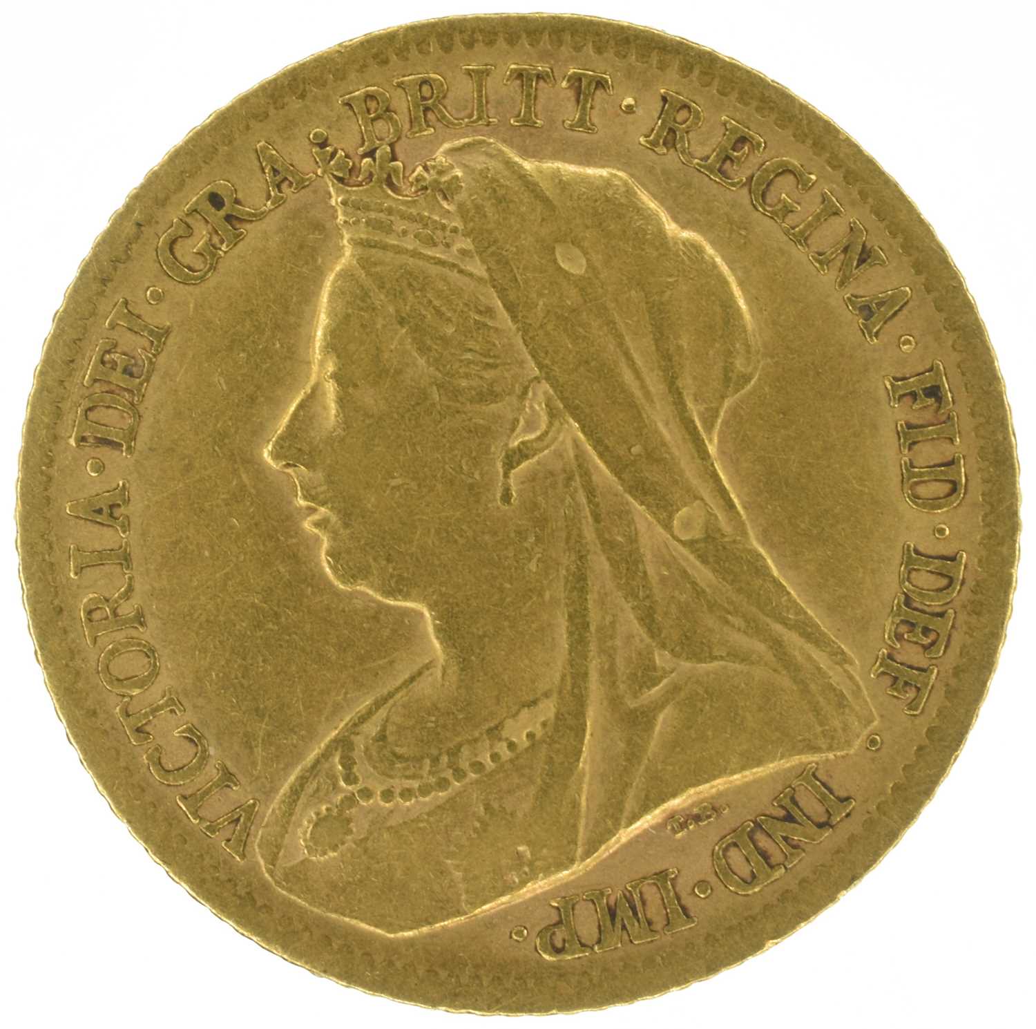 Lot 29 - Queen Victoria, Half-Sovereign, 1900, London Mint.