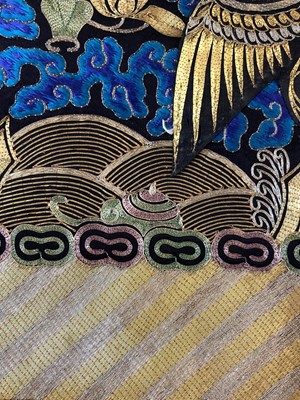 Lot 204 - Two Thai embroidered textiles