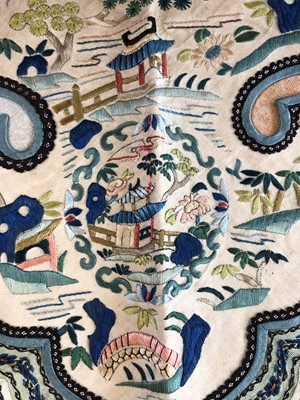 Lot 204 - Two Thai embroidered textiles