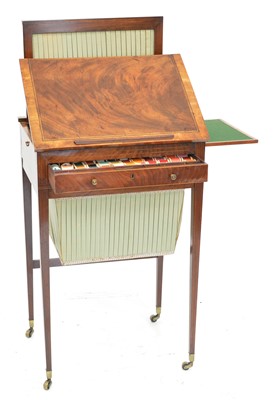 Lot 266 - George III sewing table