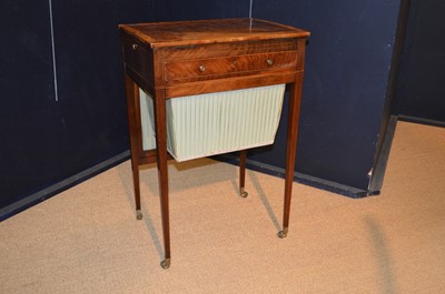 Lot 266 - George III sewing table