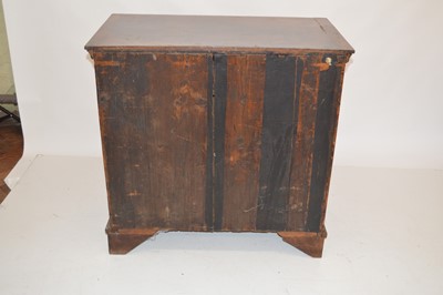 Lot 284 - Late 18th-century walnut chest of drawers