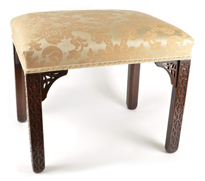 Lot 256 - Early 19th-century mahogany stool