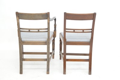 Lot 252 - A set of eight late 18th-century dining chairs