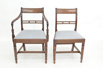 Lot 252 - A set of eight late 18th-century dining chairs