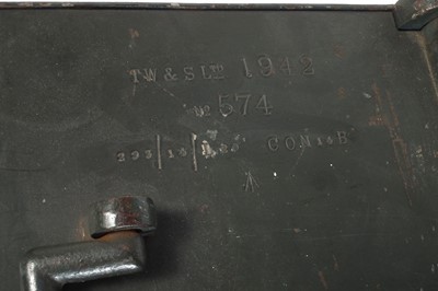 Lot 189 - WWII Military safe