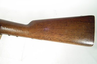 Lot 314 - Belgian flintlock trade carbine