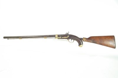 Lot 319 - Percussion poacher's gun