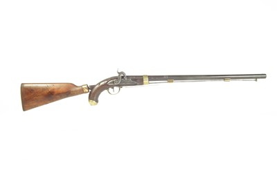 Lot 319 - Percussion poacher's gun