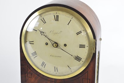 Lot 342 - Francis Campbell, Oswestry 1768-1841 bracket clock