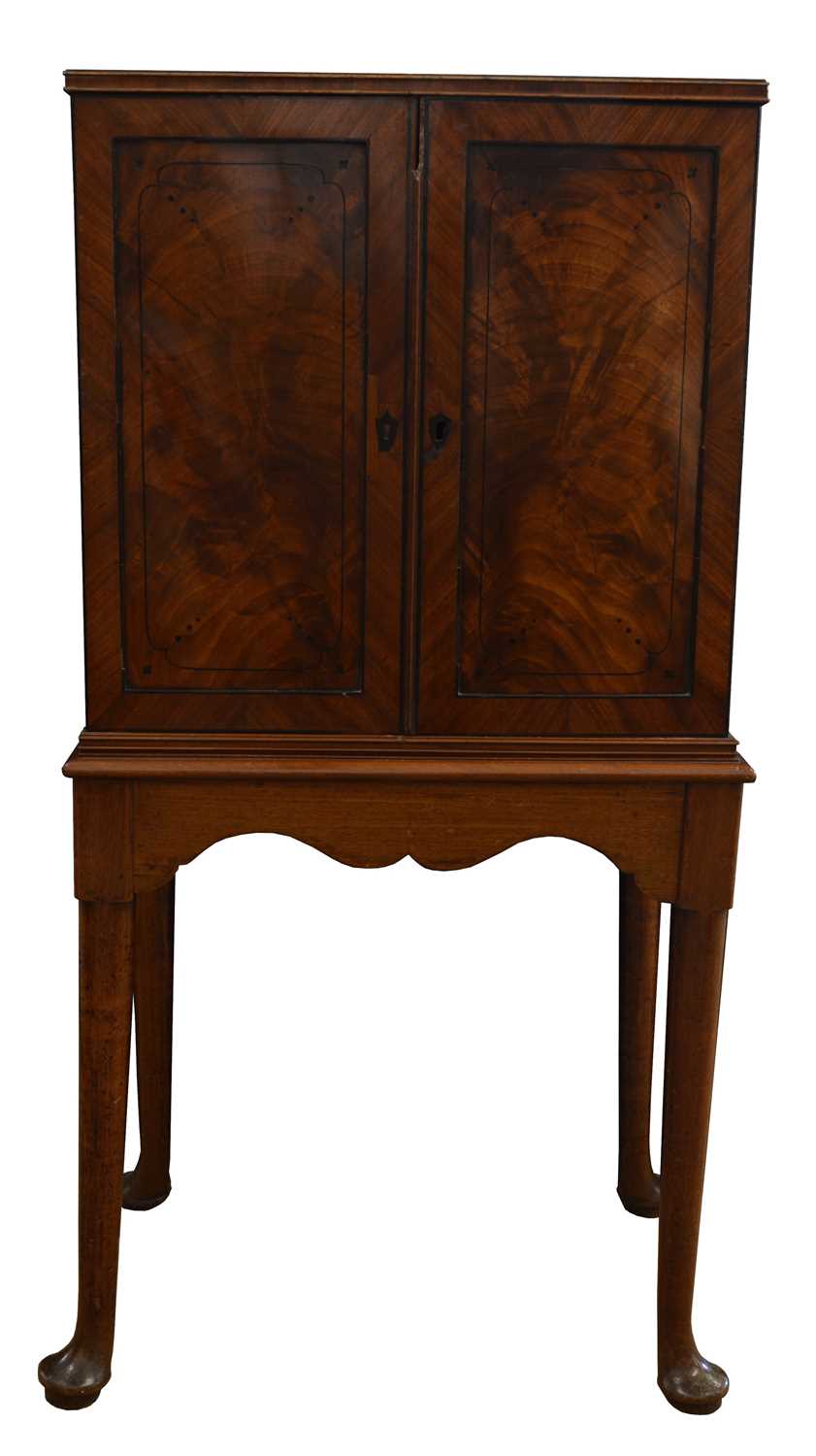 Lot 229 - Mid-19th century collectors cabinet on stand