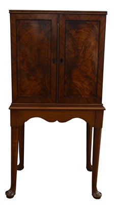 Lot 229 - Mid-19th century collectors cabinet on stand