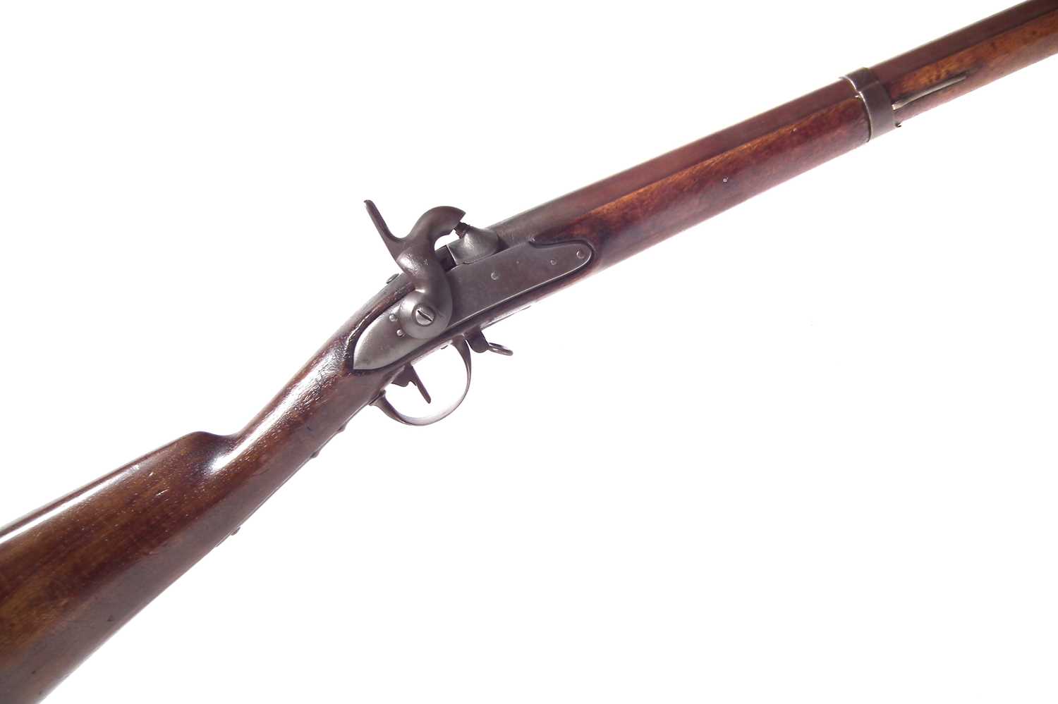 Lot 53 - English made 1842 type percussion musket