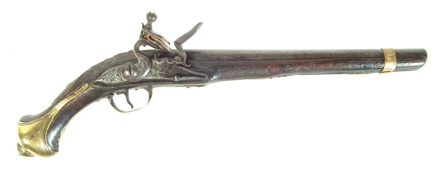 Lot 213 - Balkan flintlock pistol
