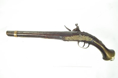 Lot 213 - Balkan flintlock pistol
