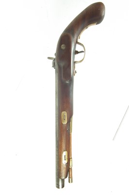 Lot 235 - Two composed percussion pistols