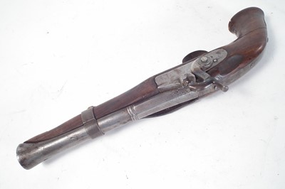 Lot 235 - Two composed percussion pistols