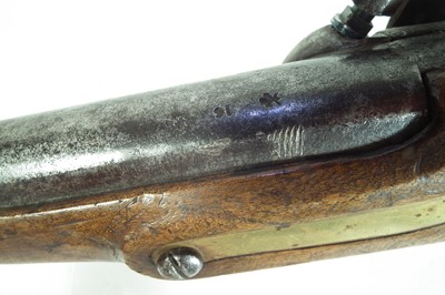Lot 233 - Composed percussion holster pistol