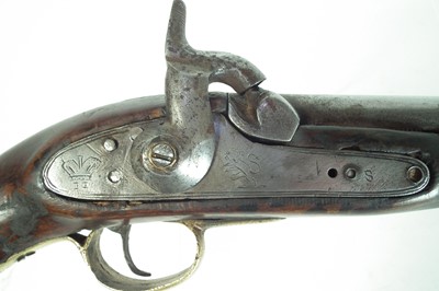 Lot 211 - Indian made copy of a EIC holster pistol